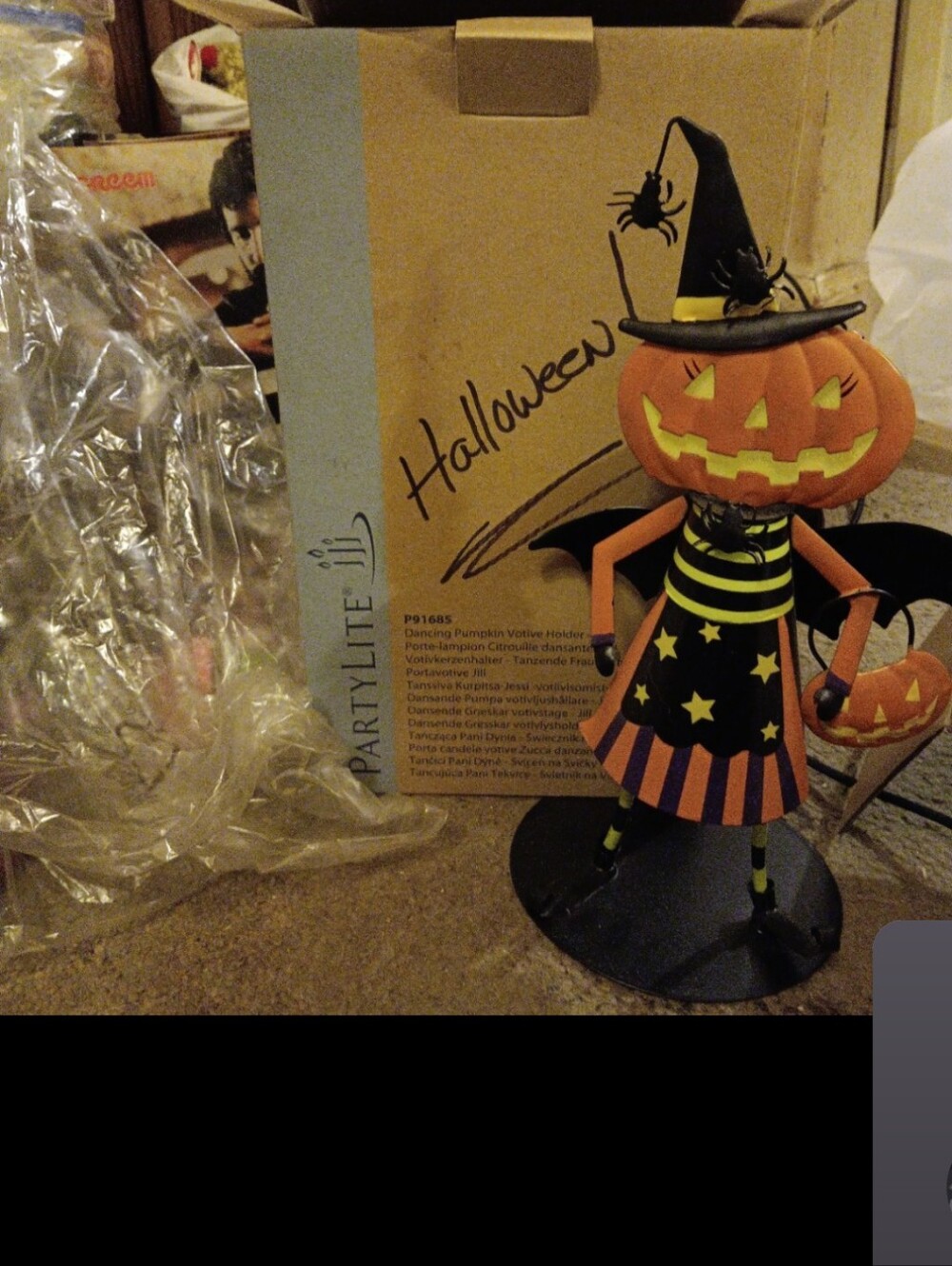 Partylite halloween votive holder 2014 retired